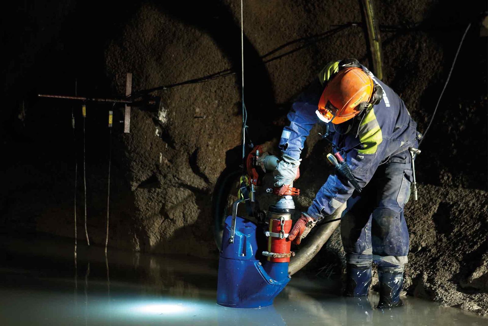 Underground mining